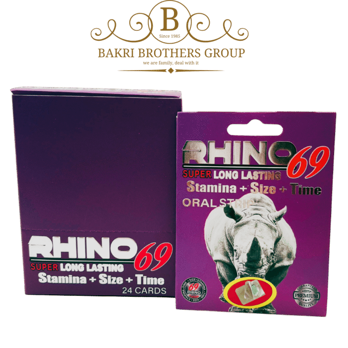 Rhino 69 | Oral Strip | Box of 24 Cards - Image 1