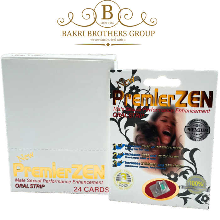 PremierZEN Oral Strip – Male Performance Supplement | Box of 24 Strips - Image 1