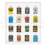 Double Pills Display, 16 Hooks Display, 768Pills, Great for Gas Stations, C-Stores & Smoke Shops, 384 Double Cards