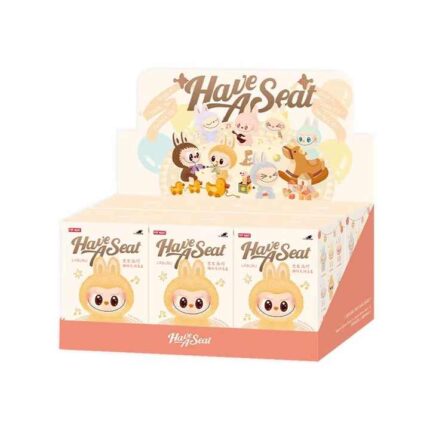 Labubu “Have A Seat” Blind Box Figures – Case of 12 Collectible Vinyl Toys