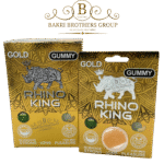 Rhino King Gold Gummies – 24 Count Box