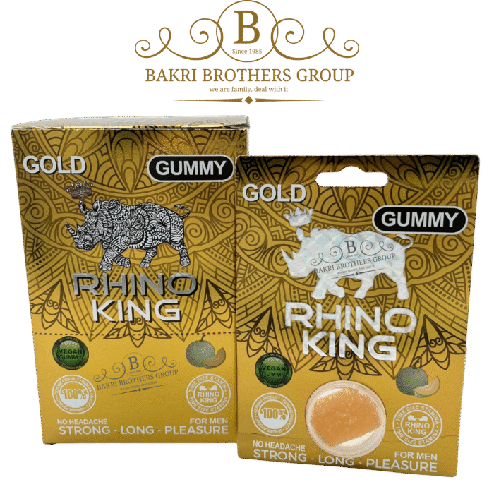 Rhino King Gold Gummies – 24 Count Box - Image 1