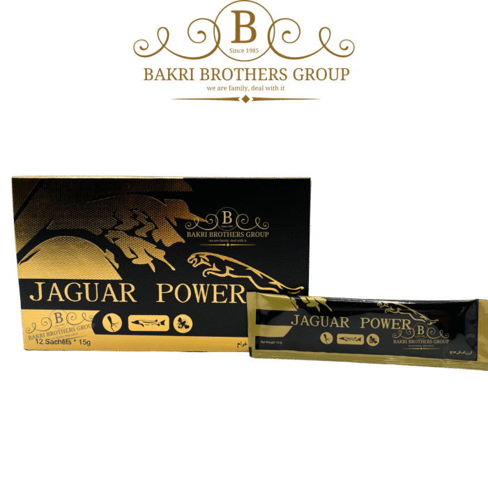 Jaguar Power Honey – 12 Sachet Box (15g Each) – Case of 12 Boxes - Image 1