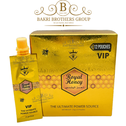 Royal Honey VIP – 12 Pouch Box (15ml Each) – Case of 22 Boxes