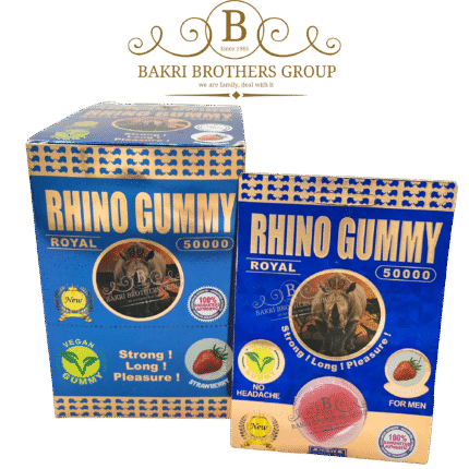 Rhino Royal Gummy – 24 Count Box (Strawberry Flavor)