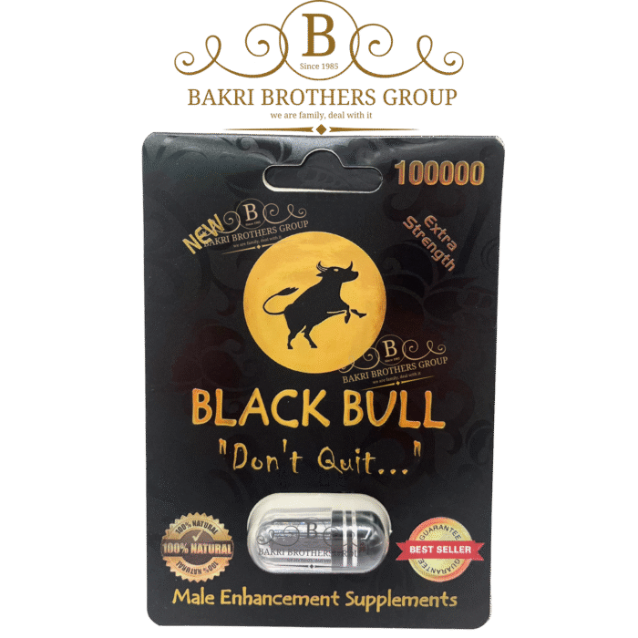 Black Bull Capsule – Single Pack (24 Cards per Box, Case of 20 Boxes) - Image 1