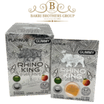 Rhino King Platinum Gummies – 24 Count Box (Mango Flavor)