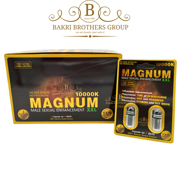 Magnum XXL 10000K Double Capsule, 2 Capsules per Card, 24 Cards per Box - Image 1