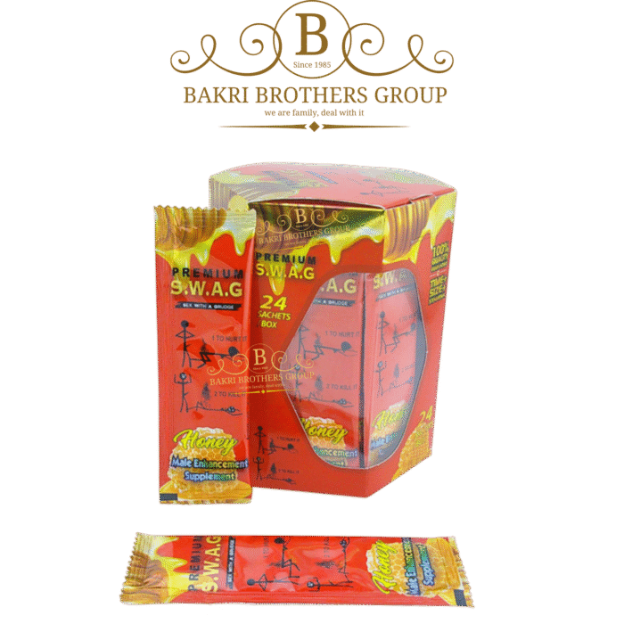 Premium S.W.A.G Honey | 24 Sachets x 20g Each | Case of 12 Boxes | Strong Formula - Image 1