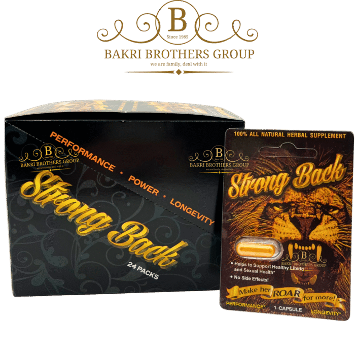 Strong Back | 1ct Blister | Case of 24 Packs - Image 1