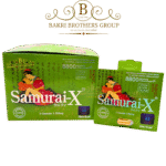 Samurai-X Green Capsules | 1 Capsule per Card | Case of 24 Cards