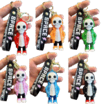 Cartoon Character Keychains – Case of 12 (Design 10) - Image 3
