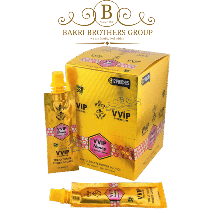 VVIP Honey Premium | 12 Pouches x 22g Each | Case of 12 Boxes | Luxury ...