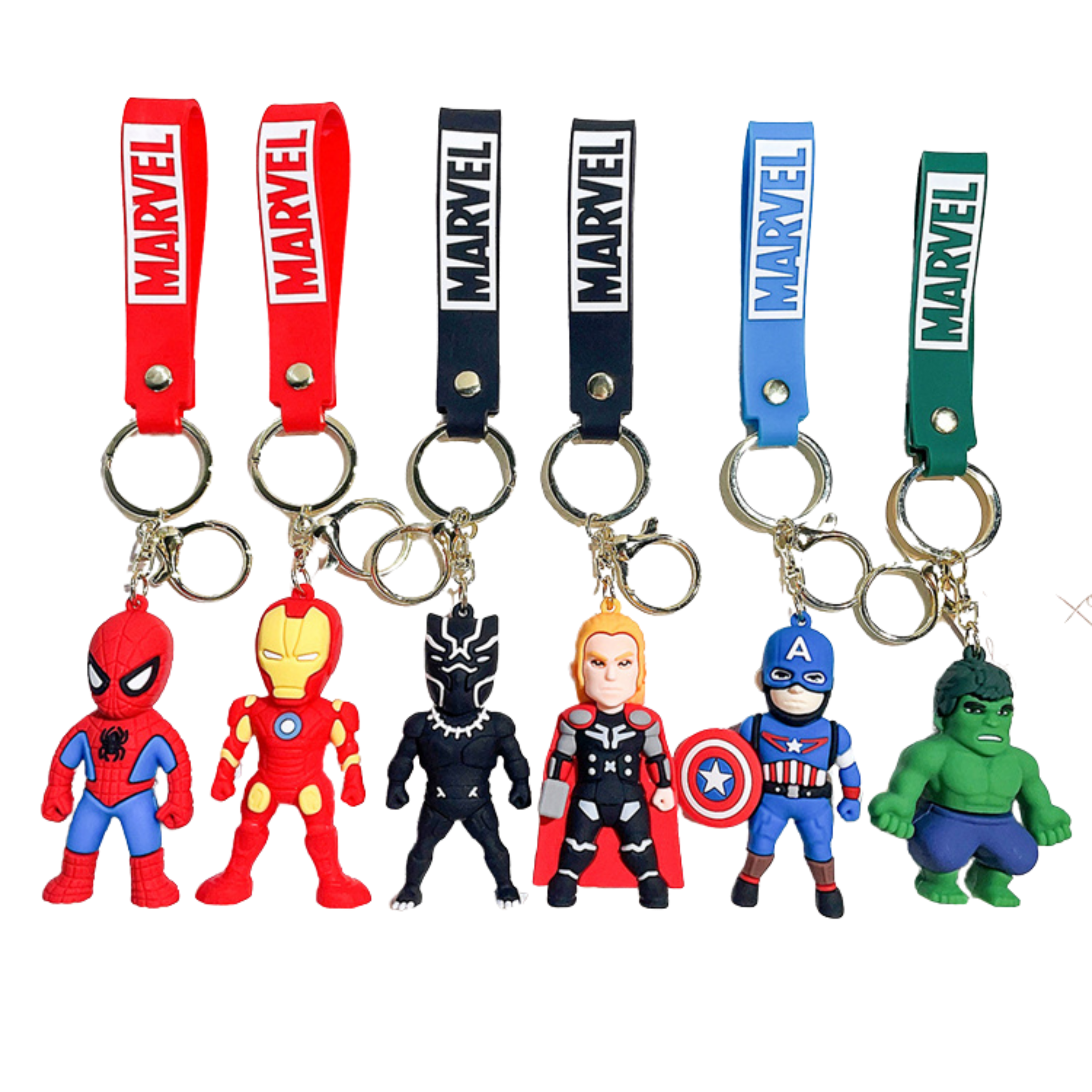 29 Cartoon Character Keychains – Case of 12 (Design 8) - Image 1