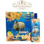 Blue Rhino Honey (Pouch Edition) | 12 Pouches x 22g Each | Case of 12 Boxes