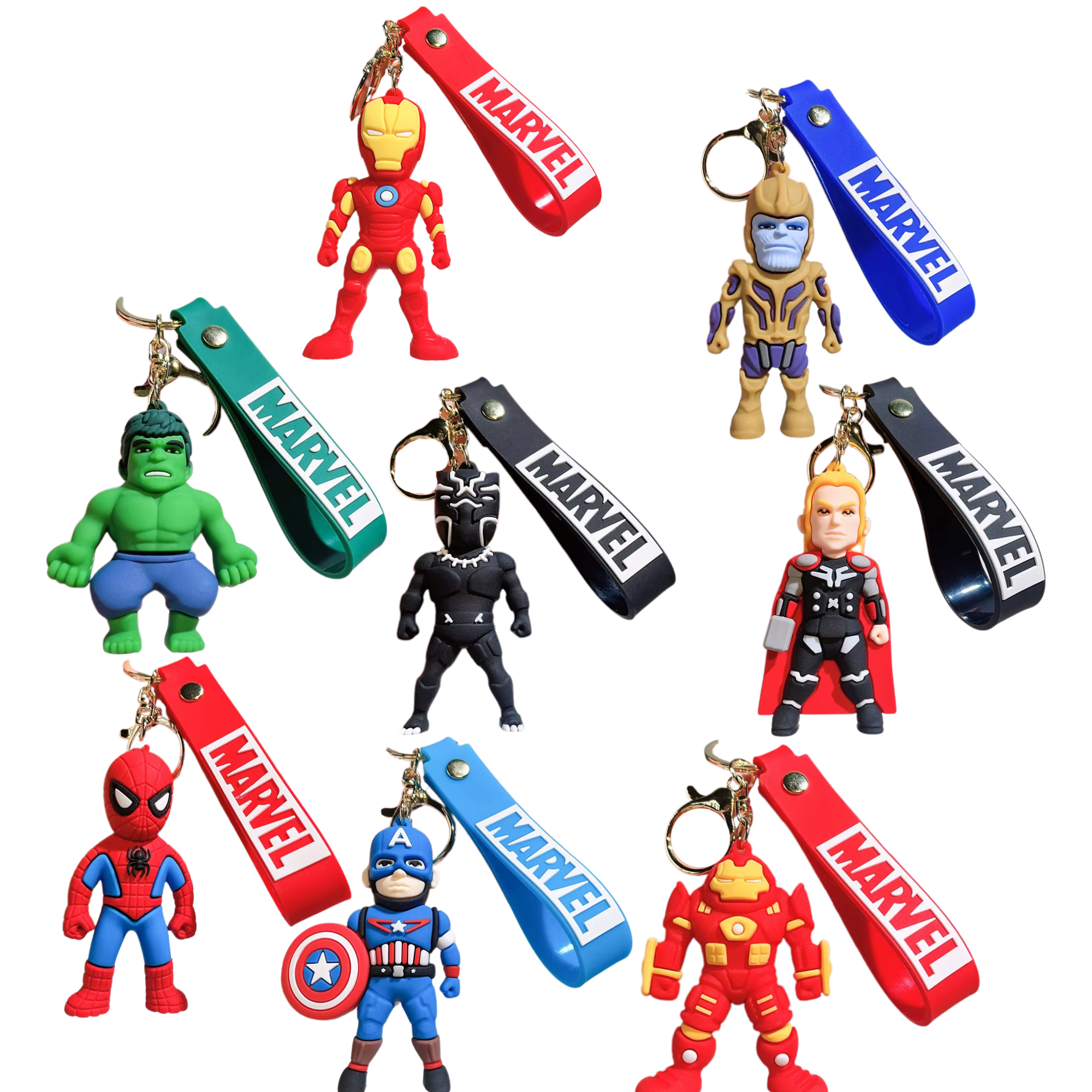 35 Cartoon Character Keychains – Case of 12 (Design 8) - Image 9