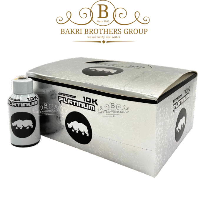 Platinum 10K Liquid Shots (Full Box) | Box of 12 Bottles, 2oz Each - Image 1