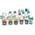 Cartoon Character Keychains – Case of 12 (Design 9) - Image 2