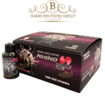 Rhino 69 Platinum 250K Liquid Shots (Full Box) | Box of 12 Bottles, 2oz Each