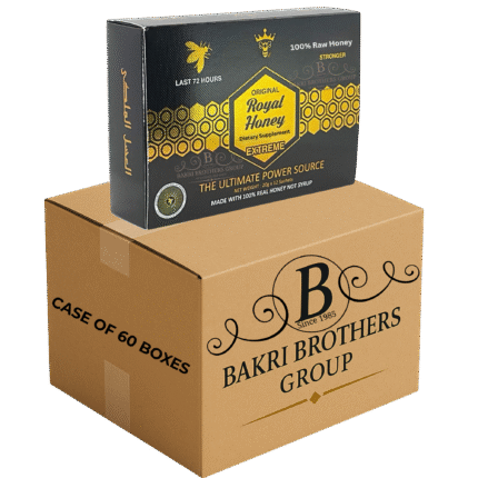 Black Royal Type Honey – 12 Sachets per Box | Case of 60 Boxes | Perfect for Gas Stations, Smoke Shops, and Wholesale Distribution