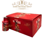 Stiff Roxxx Red Liquid Shots (Full Box) | Box of 12 Bottles, 2oz Each