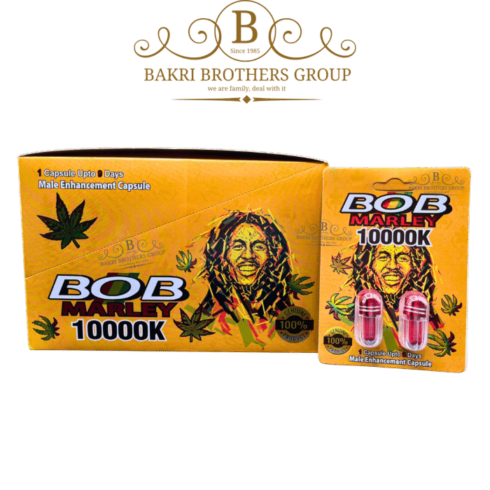 Bob Marley 10000K Double Capsule, 2 Capsules per Card, 24 Cards per Box - Image 1