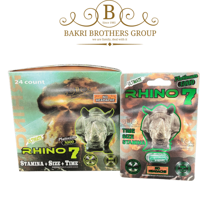 Rhino 7 Platinum 3000 Capsule, Single Capsule, 24 Cards per Box - Image 1