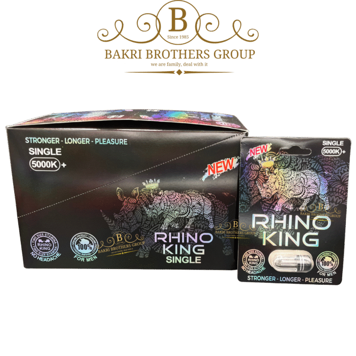 Rhino King 5000K Capsule, Single Capsule, 24 Cards per Box - Image 1