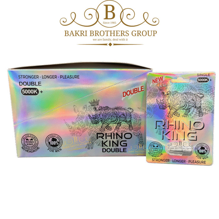 Rhino King Double 5000K Capsule, Single Capsule, 24 Cards per Box - Image 1