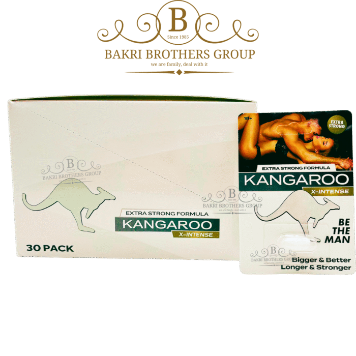 Kangaroo X-Intense Capsule | Extra Strong Formula | 1ct Blister | Case of 30 Packs - Image 1