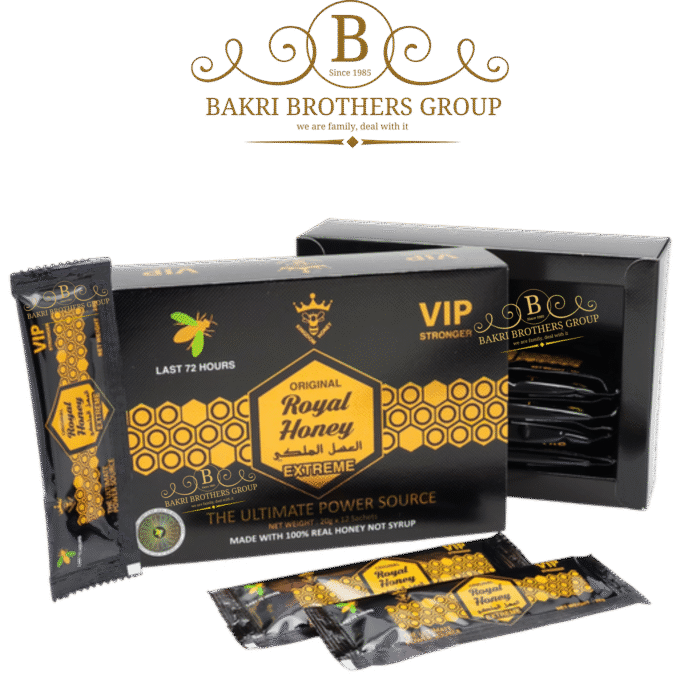 Black Royal Honey | Effects in 30 Minutes | 12 Sachets x 20g Each | Case of 12 Boxes - Image 1