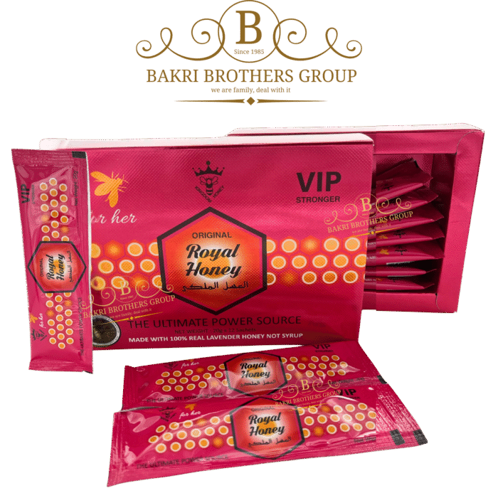 Pink Royal Honey (For Her) | VIP Stronger | 12 Sachets x 20g Each | Case of 12 Boxes - Image 1