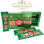 Green Royal Honey (With Ginseng) | VIP Stronger | 12 Sachets x 20g Each | Case of 12 Boxes