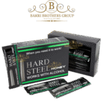 Hard Steel Green Line Honey Sachets | 12 Sachets per Box | Case of 12 Boxes