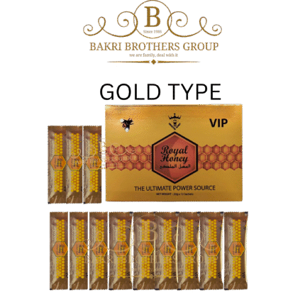 Gold Type Royal Honey – 12 Sachets per Box | Minimum Purchase 12 Boxes "Manufacturer Direct"