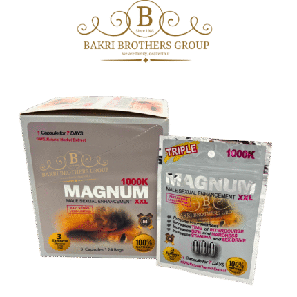 MAGNUM 1000K Male Sexual Enhancement Supplement | Box of 72 Capsules