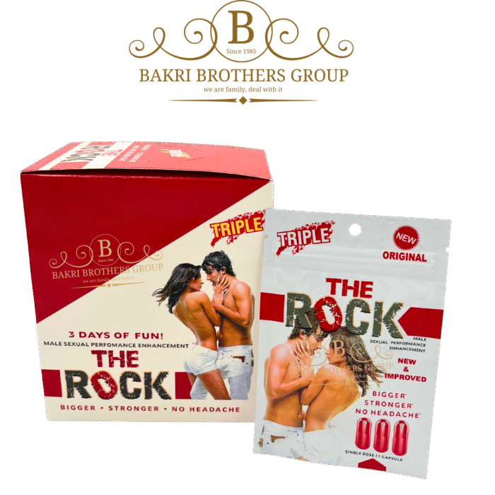 THE ROCK Male Sexual Performance Enhancement | Box of 45 Capsules - Image 1