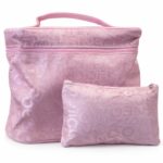 Cosmetic Makeup Bag Set with Matching Pouch | Assorted Designs & Colors | Zipper Closure | Box of 36 (Mixed Variants) - Image 7