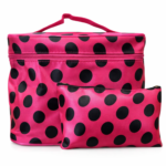 Cosmetic Makeup Bag Set with Matching Pouch | Assorted Designs & Colors | Zipper Closure | Box of 36 (Mixed Variants) - Image 8