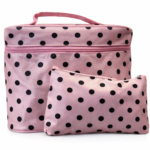 Cosmetic Makeup Bag Set with Matching Pouch | Assorted Designs & Colors | Zipper Closure | Box of 36 (Mixed Variants) - Image 9