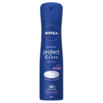 NIVEA Protect & Care Anti-Perspirant Deodorant Spray - 150ml, Case of 12