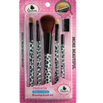 Makeup Brush Set with Comb | Assorted Brushes | 6-Piece Set | Bag of 12 - Image 2