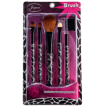 Makeup Brush Set with Comb | Assorted Brushes | 6-Piece Set | Bag of 12 - Image 6