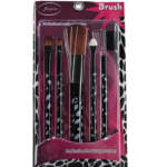 Makeup Brush Set with Comb | Assorted Brushes | 6-Piece Set | Bag of 12 - Image 7