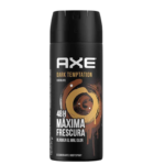 AXE Dark Temptation Body Spray - 48h Maximum Freshness, Case of 12