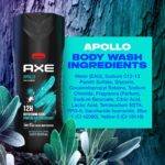 AXE Men's Body Wash Set, Apollo Sage & Cedarwood, Gel Type, 16 fl oz, Case of 12 - Image 4