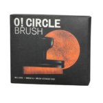 O! Circle Nail Dust Brush with Storage Case | Nail Cleaning Brush | Case of 12