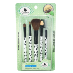 Makeup Brush Set with Comb | Assorted Brushes | 6-Piece Set | Bag of 12
