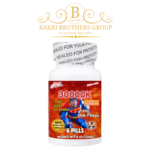 Superman 30000K Single Shot | 6 Pills Bottle | Time Size Stamina Formula | Case of 12 Bottles | Works With Alcohol