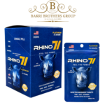 Rhino 71 Platinum 100K 72 Hours Single Pill Pouches – Male Enhancement Tablets – 20 Count Box – Wholesale